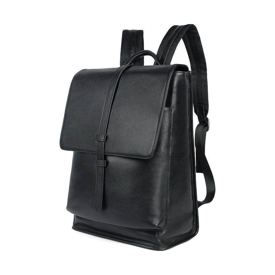 Stylish Leather Backpacks for Men – Black & Brown Travel Bags – VacationGrabs