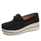 VacationGrabs stylish moccasin loafers in black with breathable design and comfortable sole