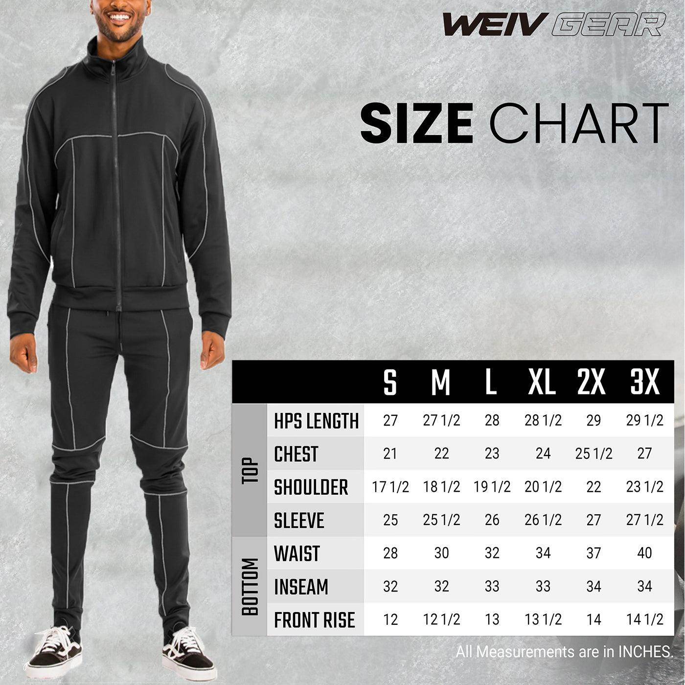 Men's stylish red track suit from VacationGrabs with zip-up jacket and fitted pants for activewear