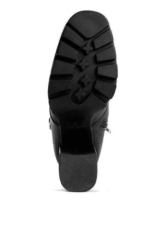 Sole of Rag Company stylish vacation boots with durable traction for comfort and stability