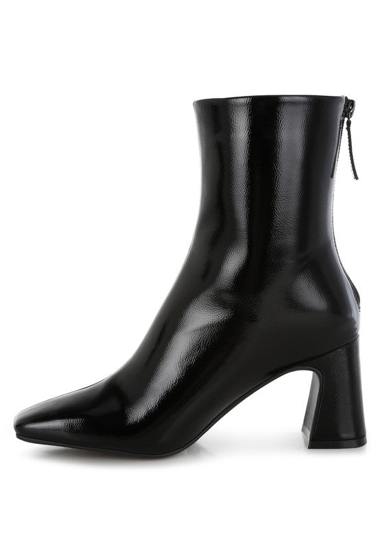 Rag Company stylish vacation boots for women in black with a sleek design and stylish stiletto heel