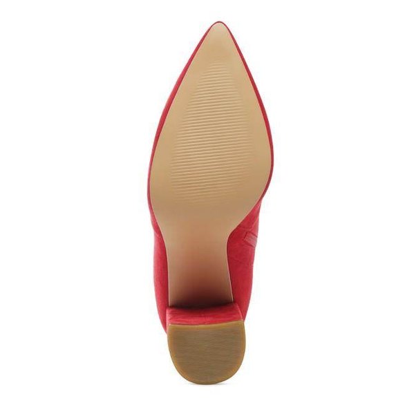 Sole of Rag Company stylish vacation boots showing a sleek design and comfortable fit