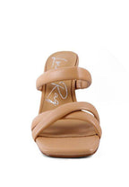 Rag Company stylish vacation sandals with a modern strappy design in a neutral color