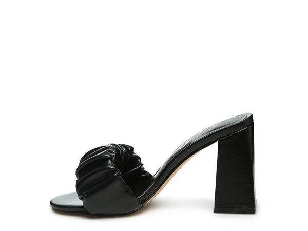 Black Heels from Rag Company featuring a trendy design, perfect as stylish vacation sandals