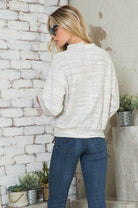 Andante USA Women's Stylish Vacation Tops for Women in Light Beige with a Relaxed Fit