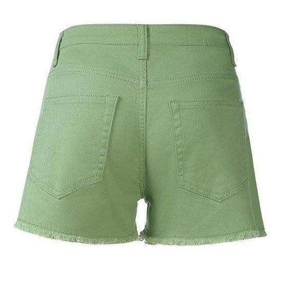 Rag Company Mint Green Women's Denim Shorts for effortless summer fashion denim shorts