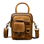 Super Quality Men’s Mini Shoulder Bag Genuine Leather Phone