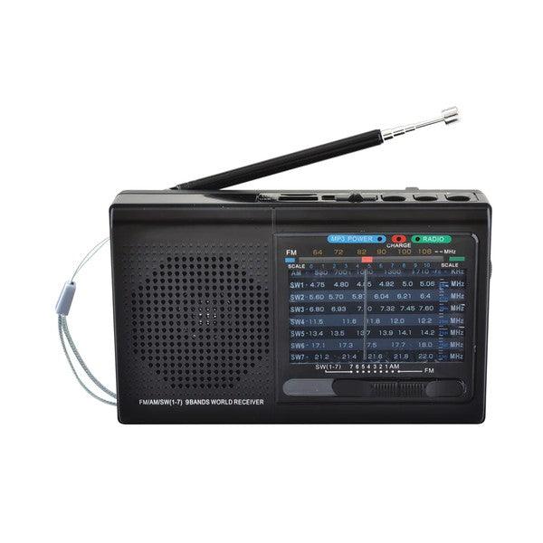 Travel Essentials - Toiletries Supersonic 9 Band Radio With Bluetooth