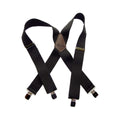 Holdup black suspenders, elastic material for comfort and style