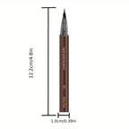 ultra-fine eyebrow pencil waterproof in dark brown for precise application