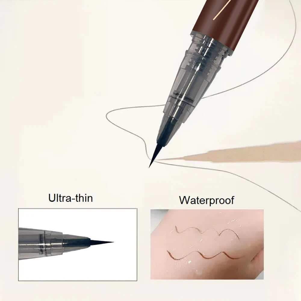Ultra-fine eyebrow pencil waterproof for precise brow definition
