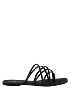 Sweetin Strappy Flat Slip On Sandals