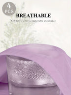 soft purple swim dresses with tummy control for a flattering fit