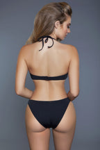 Women's black swimsuit from VacationGrabs, ideal for beach days