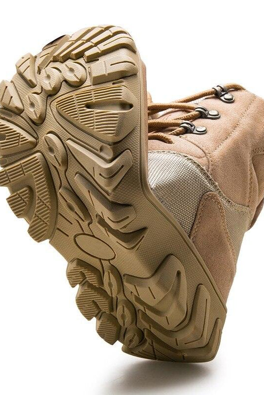 Men's Shoes - Boots Tactical Combat Boots Mens Trekking Mountaineering Boots