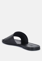 Tatami Leather Classic Slide Flats