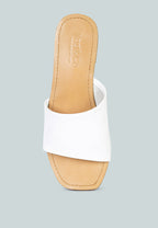 Tatami Leather Classic Slide Flats
