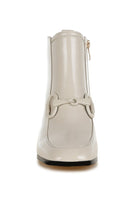 Stylish Rag Company textured ankle boots for women with a sleek design and side zipper closure