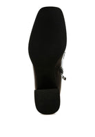 Sole of Rag Company textured ankle boots for women featuring a sleek and durable design