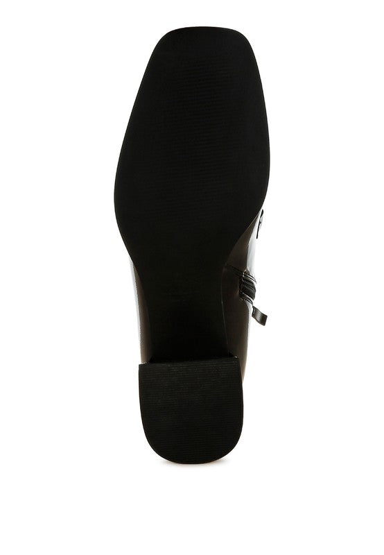 Sole of Rag Company textured ankle boots for women featuring a sleek and durable design