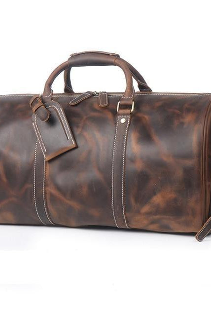 Luggage & Bags - Duffel The Dagny Weekender | Large Leather Duffle Bag