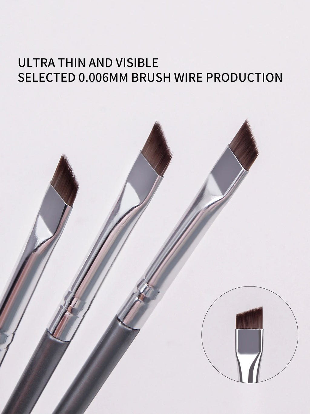 12-piece thin blade eyeliner and eyebrow brush set (photo 4 of 6)