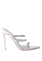 Tickle Me Toe Ring Stiletto Sandals