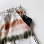 Women's tie-dye loungewear set, soft fabric, perfect for relaxing