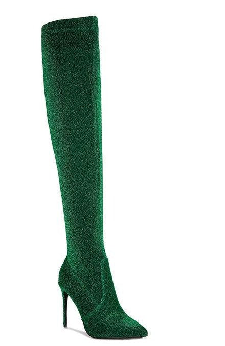 Women's Shoes - Boots Tigerlily High Heel Knitted Long Boots