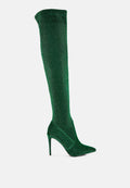 Tigerlily Knitted Stiletto Long Boots