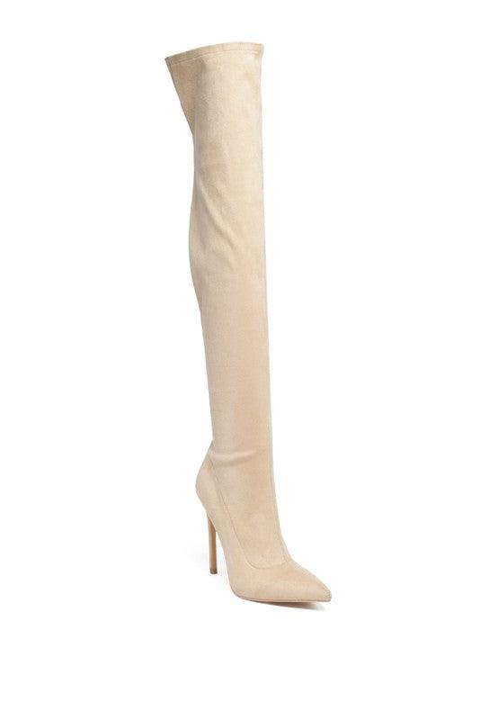 Women's Shoes - Boots Tilera Stretch Over The Knee Stiletto Boots