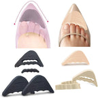 Toe plug soft half insoles for comfort and support in any footwear