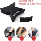 Black toe plug soft half insoles for comfort in various shoe types