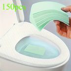 Toilet cleaning tablets in green, effective for maintaining hygiene