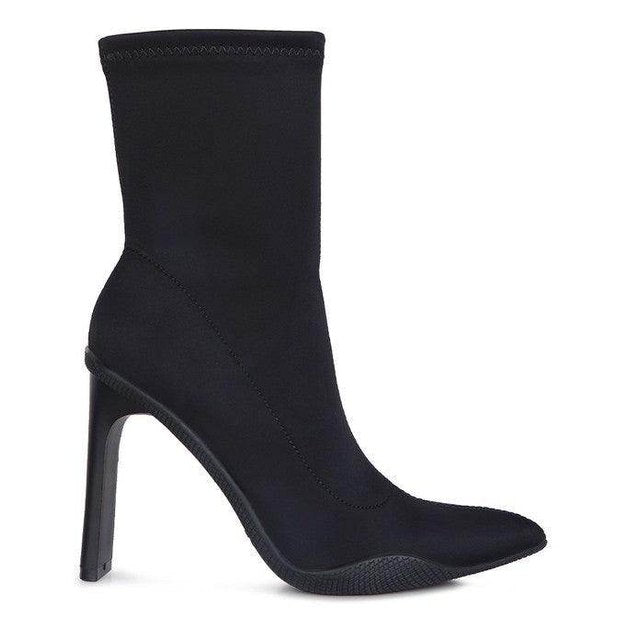 Tokens Pointed Heel Ankle Boots - VacationGrabs