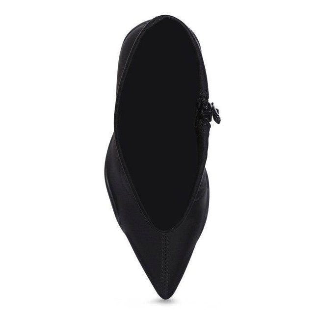 Tokens Pointed Heel Ankle Boots - VacationGrabs