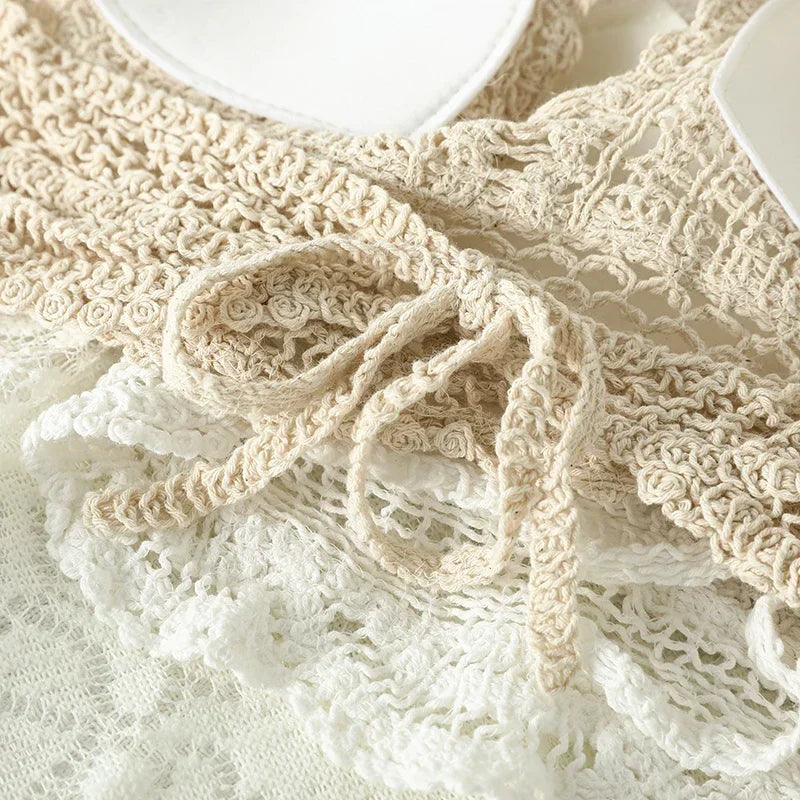 Women's beige crochet top tank tops for stylish summer outfits