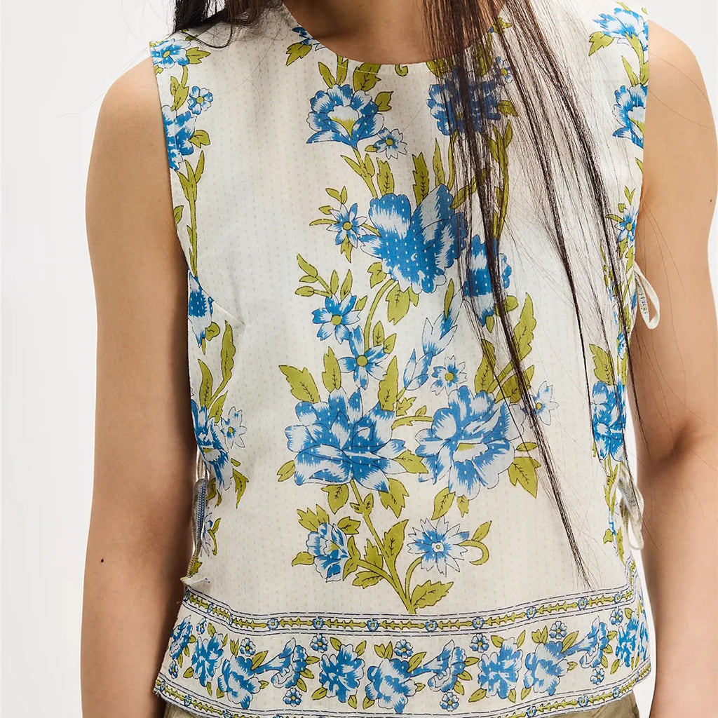 Women's floral tank top from VacationGrabs, perfect for summer outings