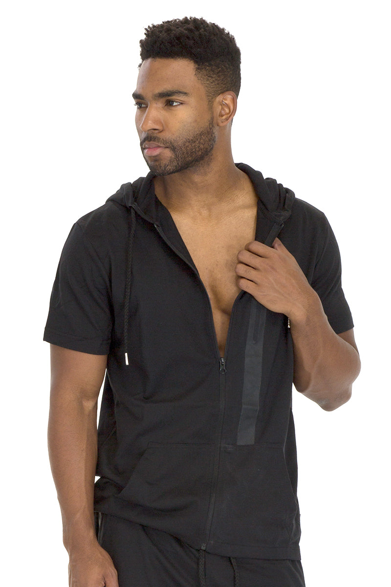 Montage Short Sleeve Track Set – Zip Hoodie & Shorts