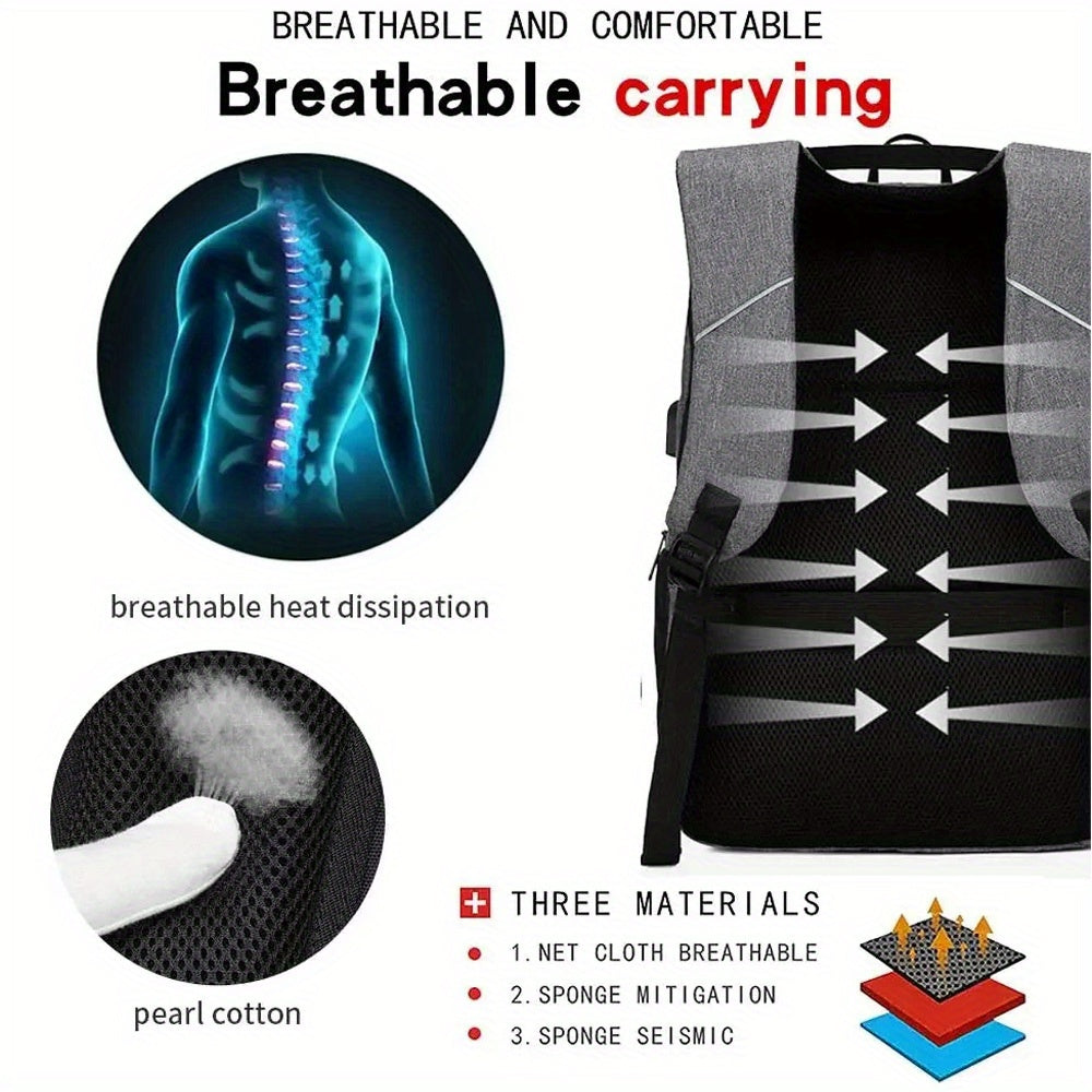 travel backpacking backpack with breathable material for comfortable carrying