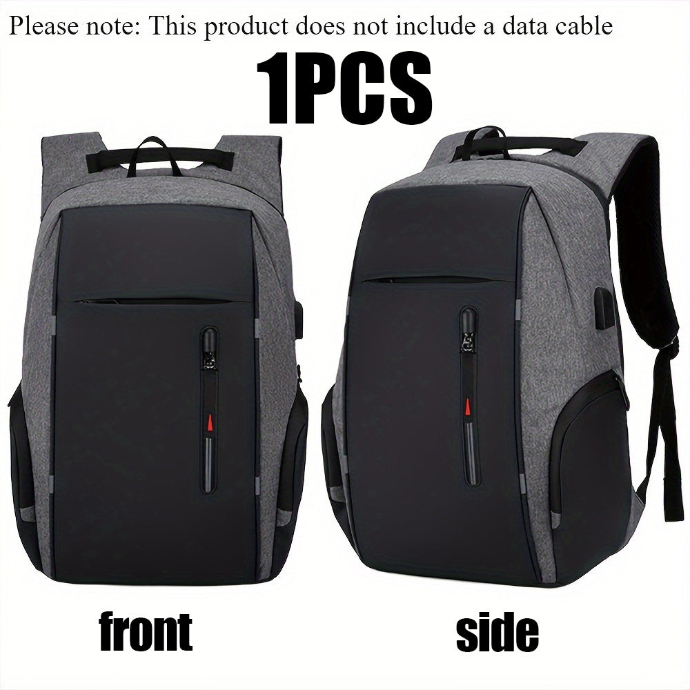 Gray travel backpacking backpack with multiple compartments for outdoor adventures