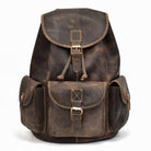 Luggage & Bags - Backpacks Travel Backpacks Leather Knapsack School Casual Daypack