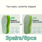 Mugwort sports insoles, travel friendly, for comfort in various shoes