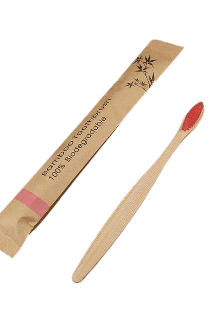 Travel Essentials - Toiletries Travel-Friendly Bamboo Toothbrushes Biodegradable Disposable...