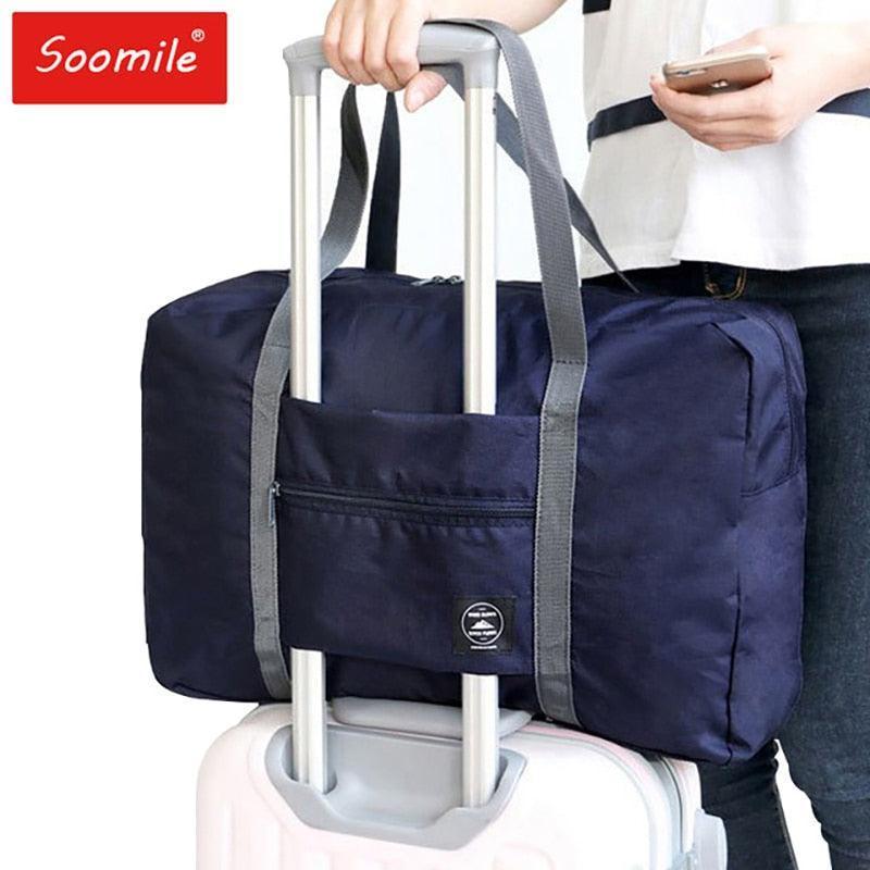 Travel-Friendly Nylon Foldable Bag Large Capacity And Waterproof