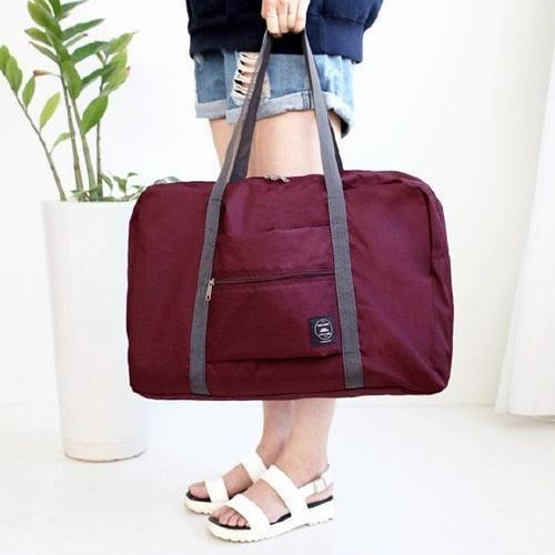 Travel-Friendly Nylon Foldable Bag Large Capacity And Waterproof