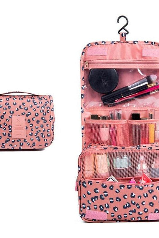 Travel Essentials - Toiletry Bags Travel Hook Cosmetic Bag Hanging Waterproof Makeup Travel Bag