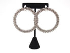 Women's Jewelry - Earrings Trendy Rhinestone Hoop Earrings