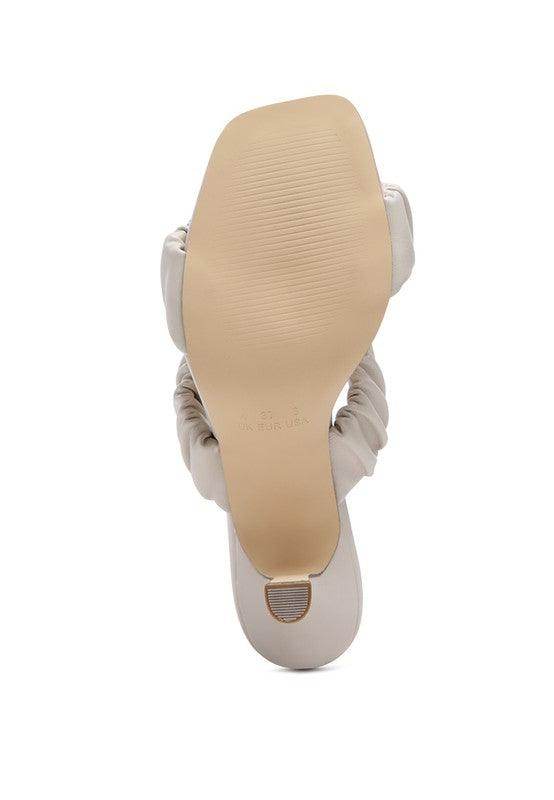 Rag Company stylish women's trendy summer heels with a soft and elegant design for comfortable wear