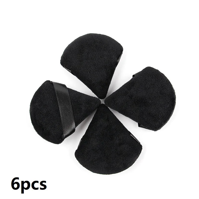 reusable washable triangle velvet powder puff sponge (photo 10 of 10)